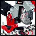 Miniatyrbillede 6 af 8: Einhell TC-MS 216. Omdrejningstal uden belastning (maks.): 5000 rpm, klippebredde (90°): 12 cm. Strømkilde: AC, AC indgangsspænding: 220 - 240 V, AC i