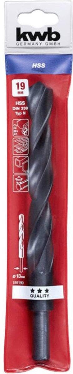 kwb 159190 metalspiralbor 19 mm DIN 338 1 stk (159190)