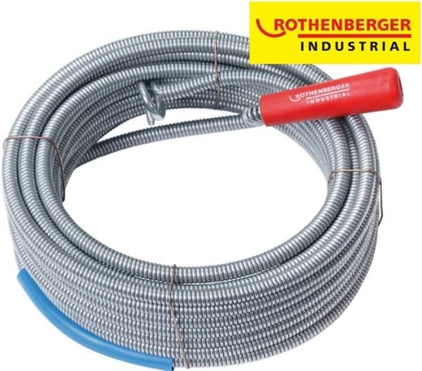 Rothenberger Industrial 072986E afløbsrenseskakt 10 m produktmål, Ø 26 mm (072986E)