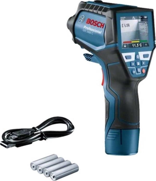 Bosch GIS 1000 C Professional Optical Ambient Termometer Indendørs/Udendørs Sort - Blå (0601083300)