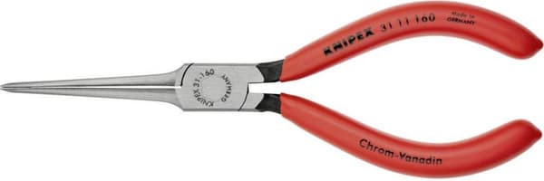 Knipex 31 11 160 elektronik och finmekanik nåltång rak 160 mm