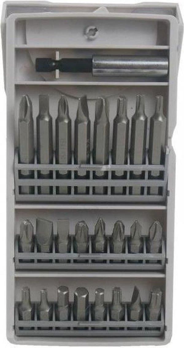 Bosch - Skruetrækkersæt - 25 dele - T10, T15, T20, T25, T30, T40, PH2, PZ2 - Længde: 25mm, 49mm