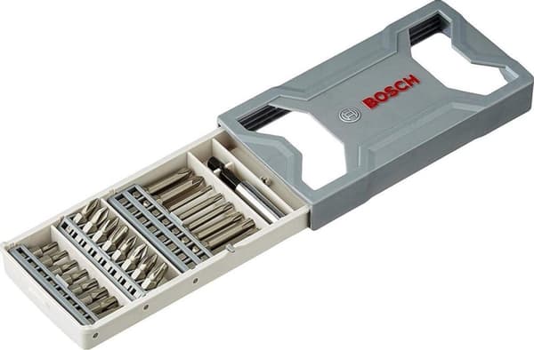 Bosch - Skruetrækkersæt - 25 dele - T10, T15, T20, T25, T30, T40, PH2, PZ2 - Længde: 25mm, 49mm