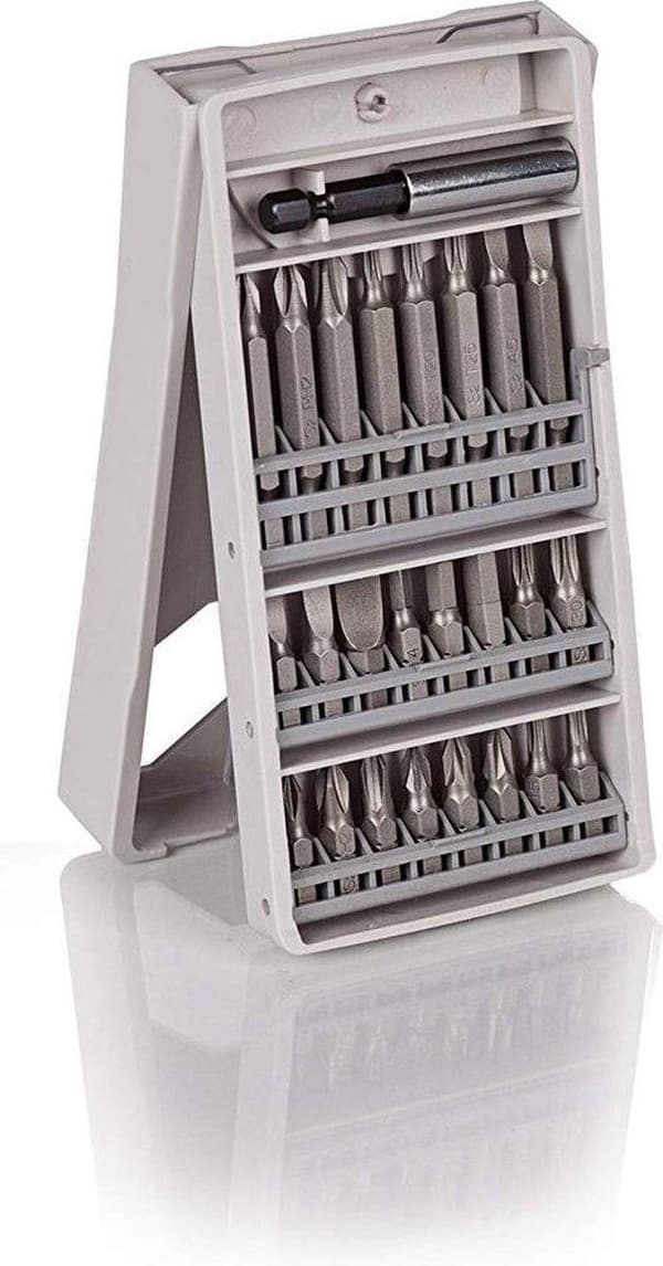 Bosch - Skruetrækkersæt - 25 dele - T10, T15, T20, T25, T30, T40, PH2, PZ2 - Længde: 25mm, 49mm