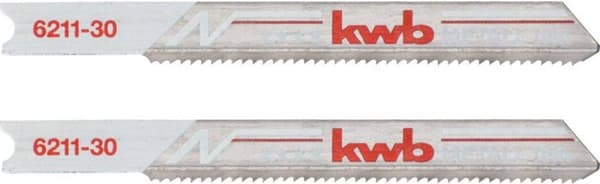 kwb 621130 sticksågsblad, metallbearbetning, bimetall, 2 x fina 2 stycken (621130)