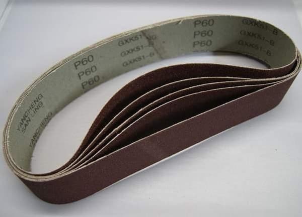 kwb 912506 slibebåndssæt, korn 60 (L x B) 533 mm x 75 mm, 3 stk (912506)