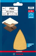 Miniatyrbillede 3 af 6: Bosch 2608901116 EKSPERT Slibeark C470 100x150mm K80 10x (2608901116)