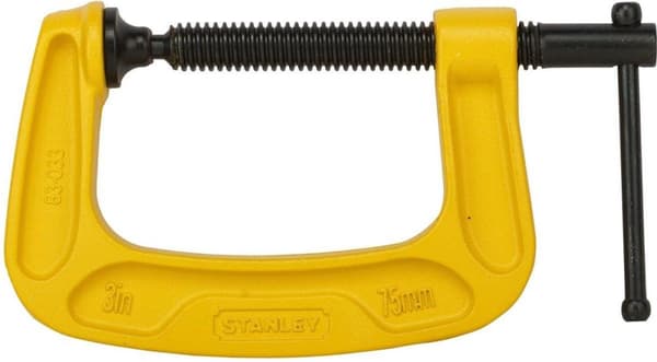 Stanley by Black & Decker C-Clamp MaxSteel, 75mm 0-83-033