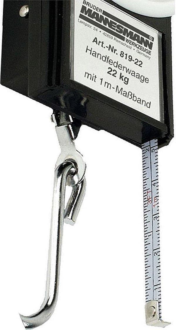 Brothers Mannesmann håndtaskemeter 22kg