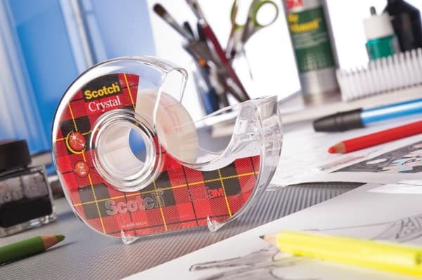 CLIPSTRIP Scotch® Crystal™ Tape 2x12 61925D