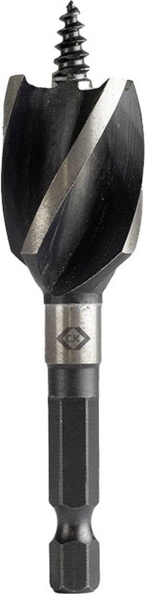 CK T2945-22 Træspiralbor 22 mm total længde 80 mm 1 stk (T2945-22)