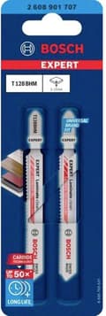 Miniatyrbillede 4 af 4: Bosch tilbehør 2608901707 EKSPERT "LAMINATE CLEAN" T 128 BHM BLADEN 2 stk.