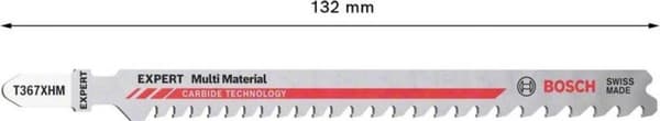 Bosch tillbehör 2608901708 EXPERT "MULTI MATERIAL" T 367 XHM BLADE 2 st(n)