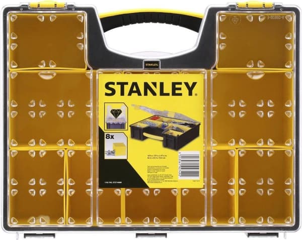 Stanley by Black & Decker sortimentsæske Antal rum: 8 1 stk. (1-92-749)