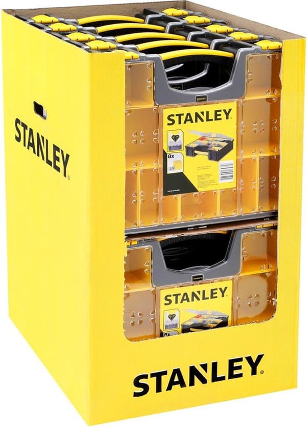 Stanley by Black & Decker sortimentsæske Antal rum: 8 1 stk. (1-92-749)