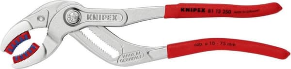 Knipex 81 13 250 - Sifontång - 7,5 cm - stål - röd - 25 cm - 355 g (81 13 250)