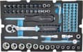 Miniatyrbild 2 av 3: Brüder Mannesmann QUANTOOL hylsnyckelset 1/4 (6,3 mm) 85 delar Q25002 (Q25002)