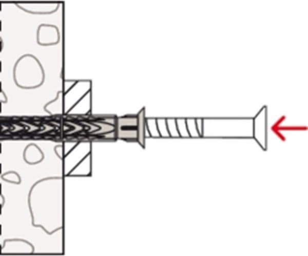 Fischer langskaftet dyvel 100 mm 10 mm 522699 50 stk. (522699)