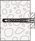 Miniatyrbillede 6 af 8: Fischer langskaftet dyvel 100 mm 10 mm 522699 50 stk. (522699)