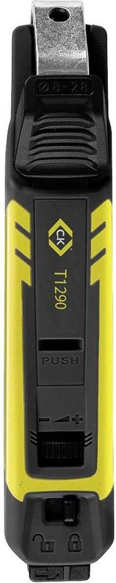 CK T1290 Wire Stripper Lämplig för rund kabel, platt kabel (T1290)