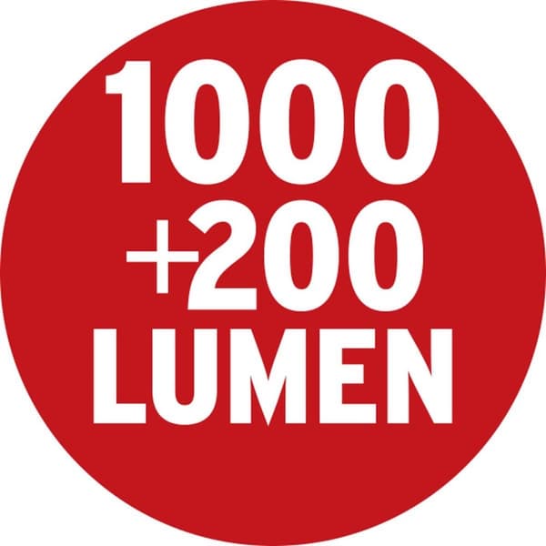 BRENNENSTUHL BRE 1175680 - LED arbejdslys HL 1000 A, 1000 + 200 lm, genopladeligt batteri, IP54 (1175680)