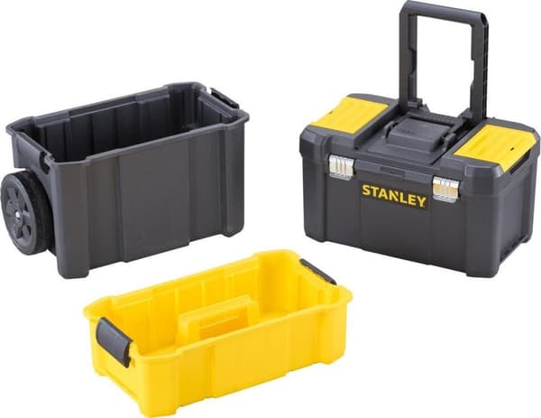 Stanley by Black & Decker STST1-80151 verktygslåda tom svart, gul