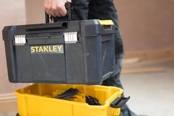 Stanley by Black & Decker STST1-80151 verktygslåda tom svart, gul