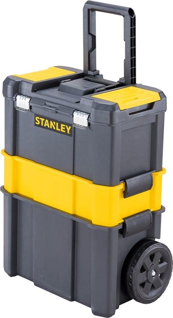Stanley by Black & Decker STST1-80151 verktygslåda tom svart, gul