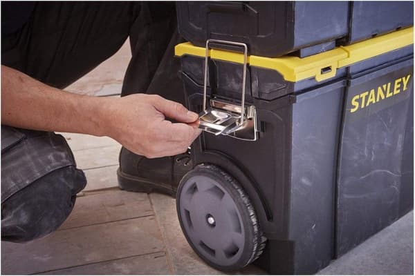 Stanley by Black & Decker 1-70-326 Værktøjskasse Plast Sort, Gul