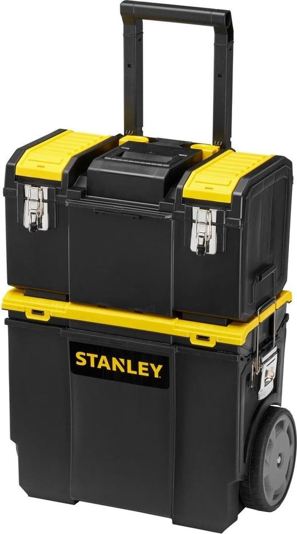 Stanley by Black & Decker 1-70-326 Værktøjskasse Plast Sort, Gul