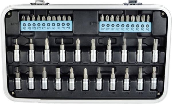 QUANTOOL Q25003 bitset 116 delar 1/4" 6,3 mm (Q25003)
