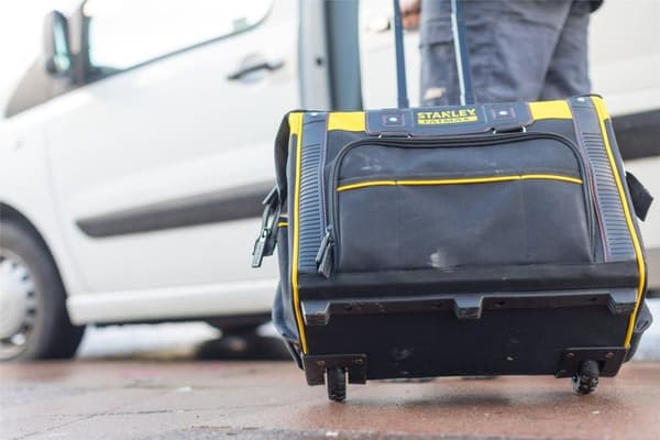 Stanley verktygsväska FatMax, FMST1-80148, tom, med hjul, tillverkad av nylon (FMST1-80148)