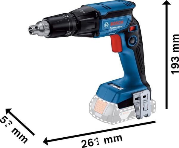 Bosch Professional GTB 18V-45 Accu Droogbouwschroevendraaier 18V Basic Body i L-Boxx - 06019K7001