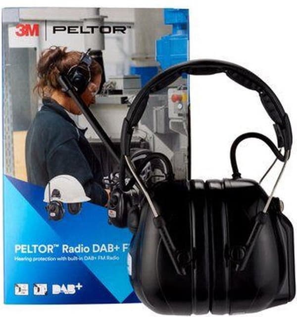3M Peltor HRXD7A-01 Radio DAB+ FM Headset Gehoorskydd med DAB+ / FM