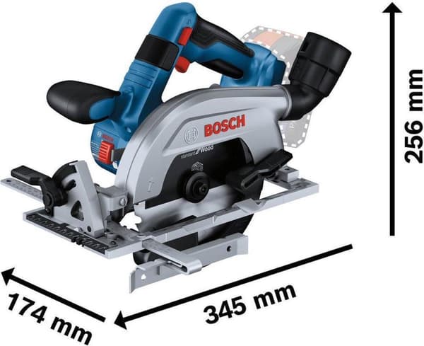 Bosch sladdlös cirkelsåg GKS 18V-57-2 L L-Boxx (06016C1101)