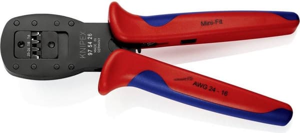Knipex 97 54 26 Crimpverktyg Mini fit