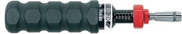 Gedore 756-06 Momentskruetrækker 1,2 - 6 Nm DIN EN ISO 6789
