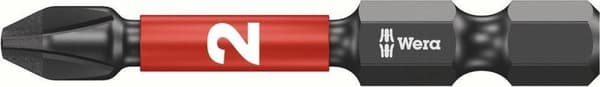 Wera 05057656001 1/4" Philips Impaktor Diamond Bit - PH2 x 50mm