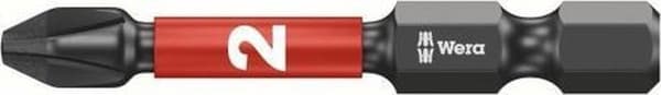 Wera 05057656001 1/4" Philips Impaktor Diamond Bit - PH2 x 50mm