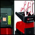 Miniatyrbillede 2 af 8: Einhell GC-RS 60 CB makuleringsmaskine - 2800 W - Maks. grentykkelse: ÃËœ45 mm
