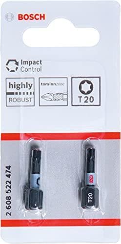 Bosch tilbehør 2608522474 seks-rund bit 2-delt T-profil (2608522474)