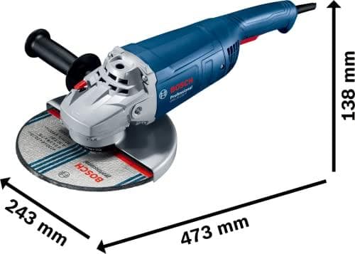 Bosch GWS 20-230 P Professional - vinkelsliber - 2000 W - 230 mm