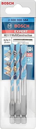 EXPERT MultiConstruction HEX-9 2608900584 multi-purpose boresæt, 3 styk, 3 styk (2608900584)
