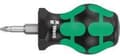 Pikkukuva 5 / 6: Wera 355 PZ Stubby 05008853001 Phillips-ruuvimeisseli PZ 1 Pään pituus: 25 mm