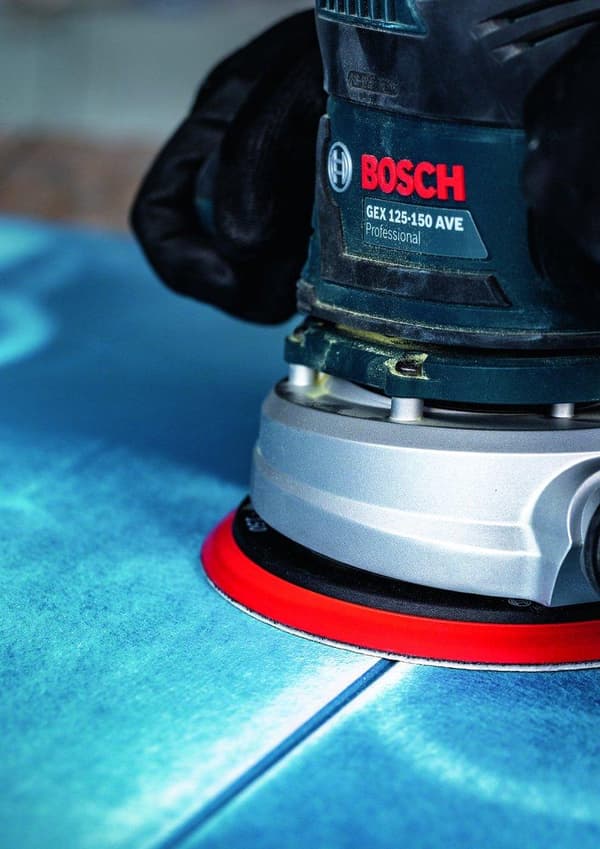 Bosch 2608900805 EXPERT Slipskiva C470 Bäst för trä och färg, diameter 125 mm, korn 80, 8 hål, 5x