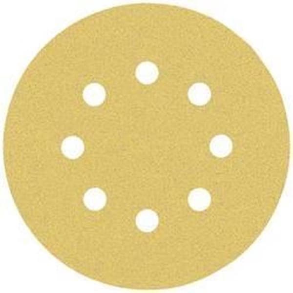 Bosch 2608900805 EXPERT Slipskiva C470 Bäst för trä och färg, diameter 125 mm, korn 80, 8 hål, 5x