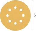 Miniatyrbild 6 av 7: Bosch 2608900805 EXPERT Slipskiva C470 Bäst för trä och färg, diameter 125 mm, korn 80, 8 hål, 5x