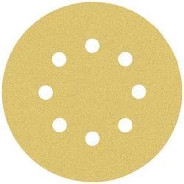 Bosch 2608900805 EXPERT Slipskiva C470 Bäst för trä och färg, diameter 125 mm, korn 80, 8 hål, 5x