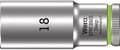 Miniatyrbillede 1 af 5: Wera 05004540001 topnøgle indsats 18 mm 1 stk 3/8 (05004540001)