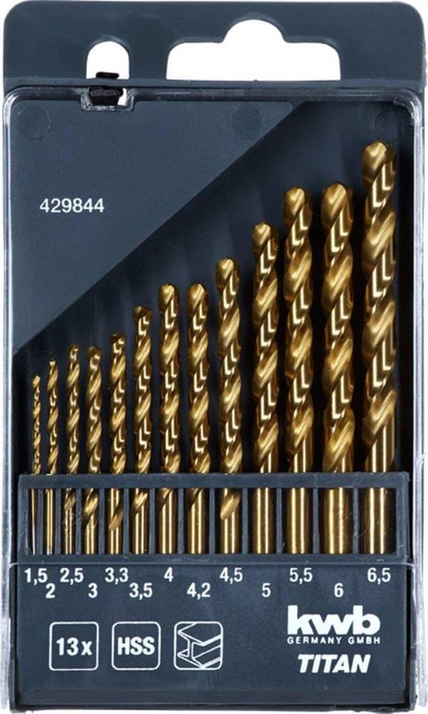 kwb 429844 Spiralborrset i metall 13 st.